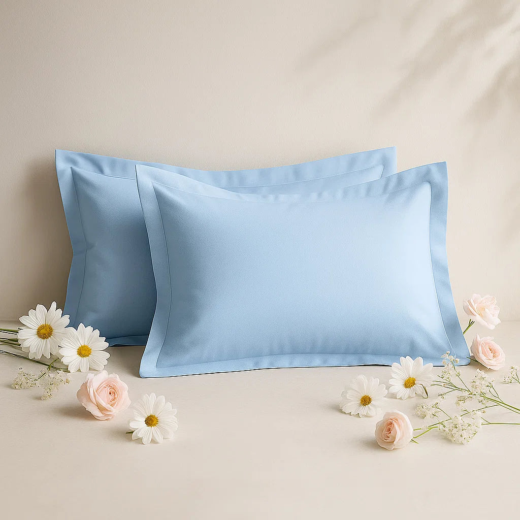 Blue Pillowcases | Standard size