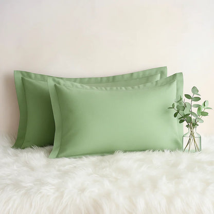 Light Sage Pillowcases | Standard size