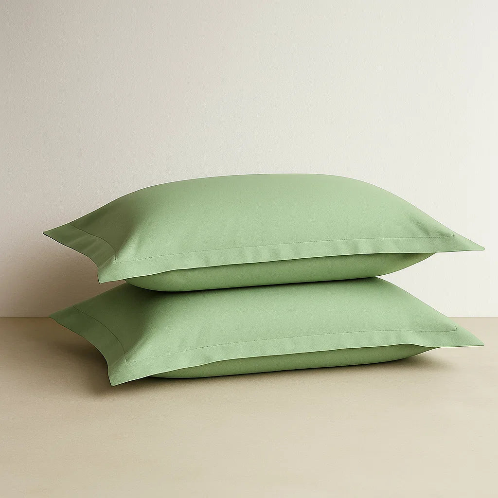 Light Sage Pillowcases | Standard size