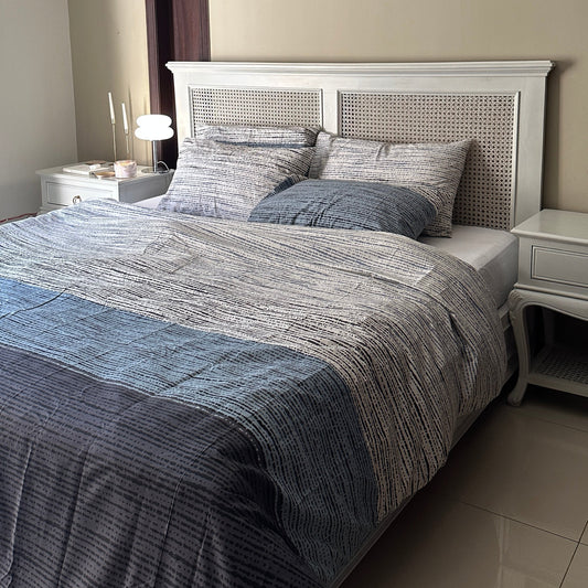 Parma Cotton Duvet Cover Set- Fade-Resistant, Hypoallergenic Bedding