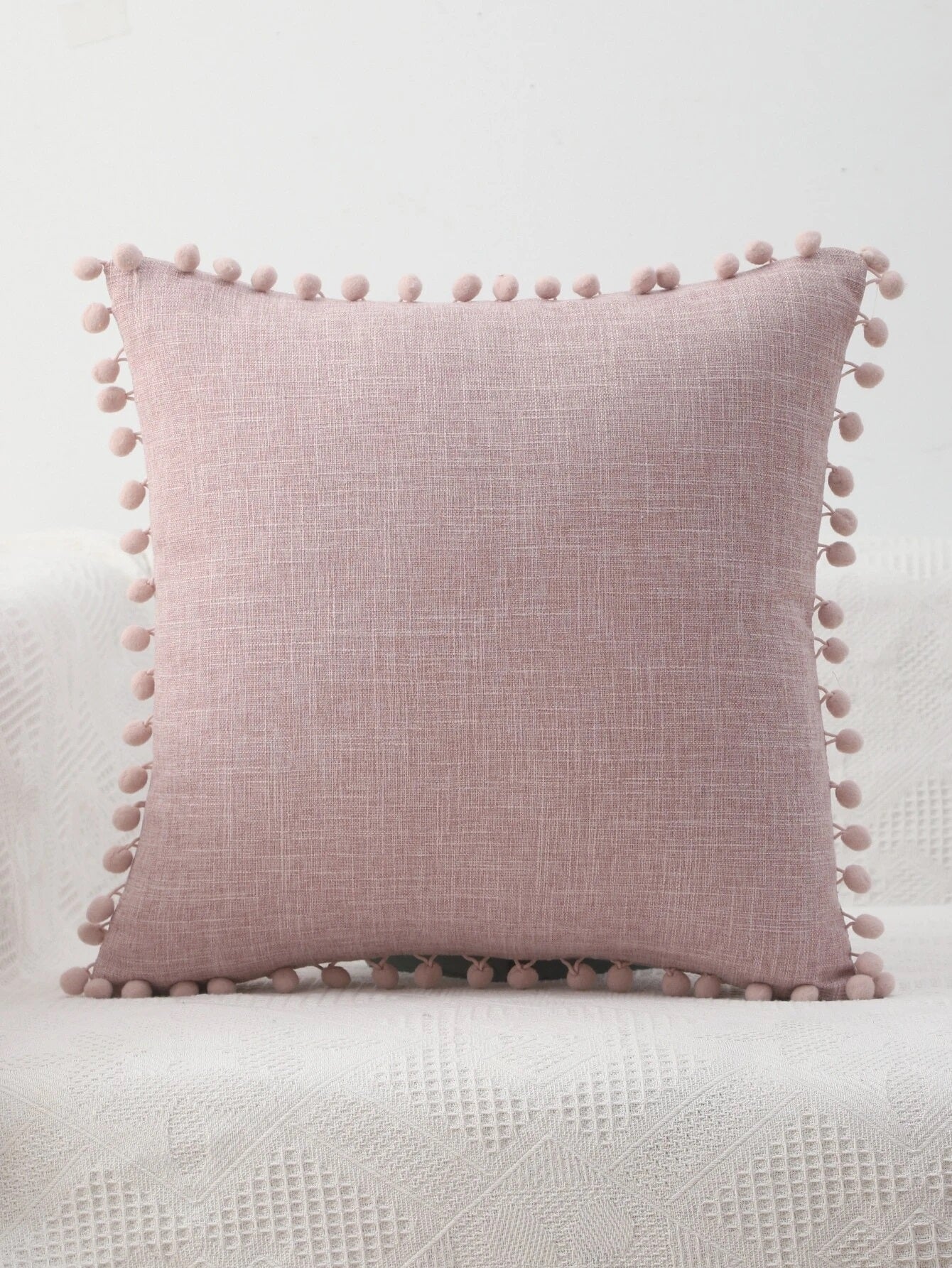 Cushion Cover | Pom Pom Blush