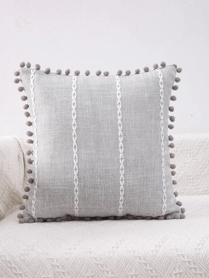 Cushion Cover | Zina Pom Pom