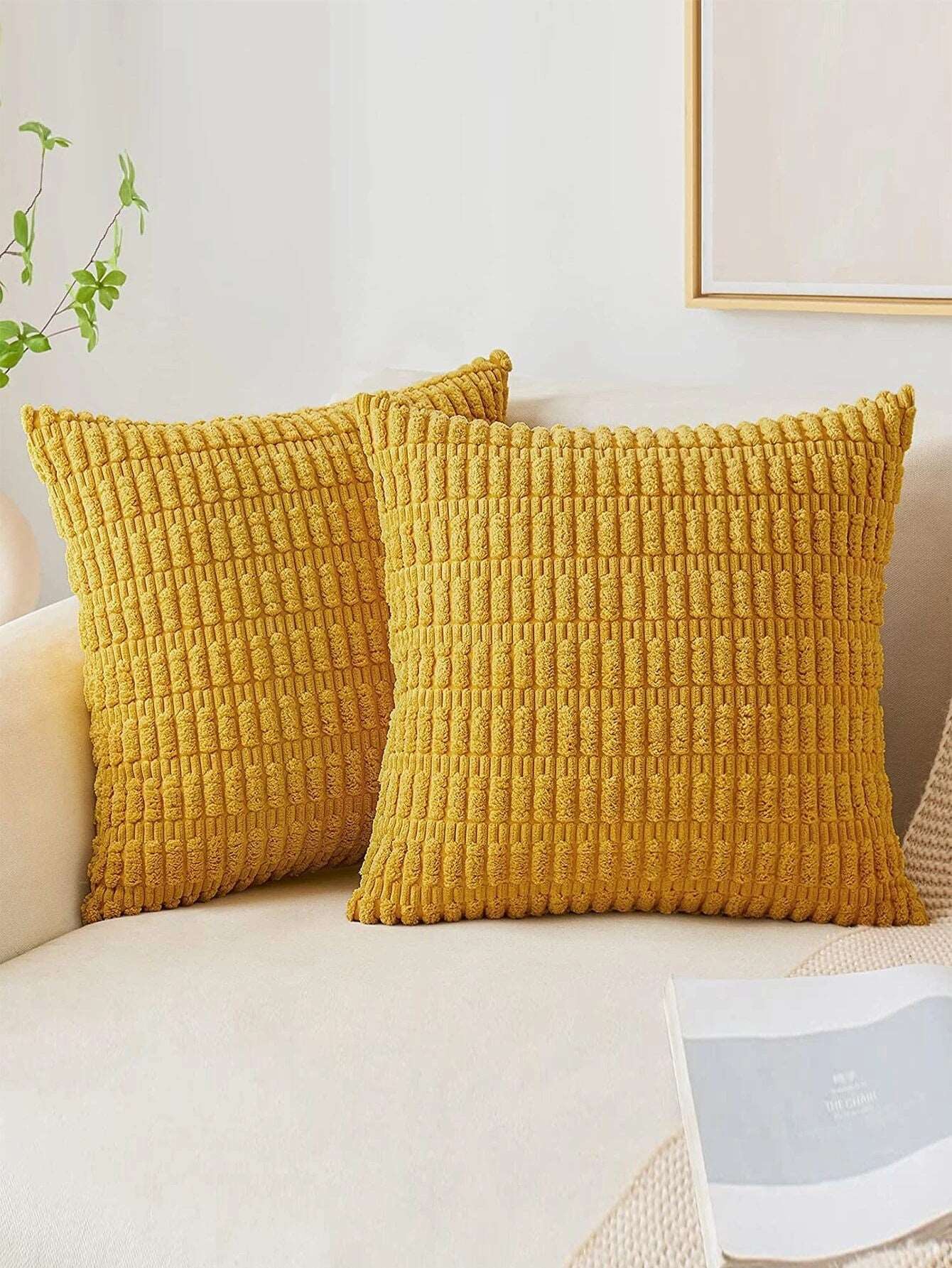 Cushion Cover | Calra Mustard