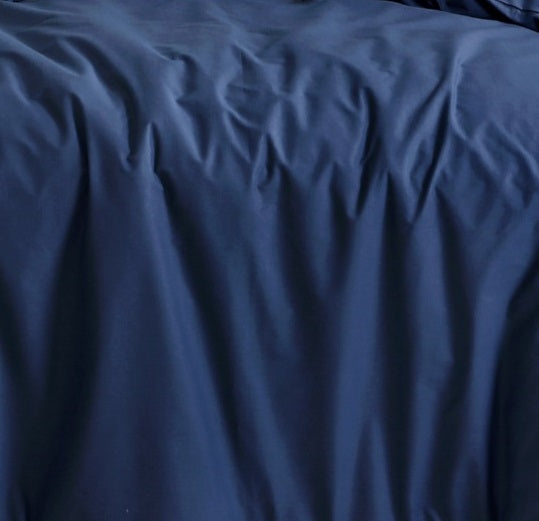 Plain Quilt Cover | Deep Blue