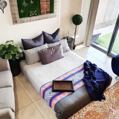 100 % Cotton Reversible Quilt Cover Set | Monaco