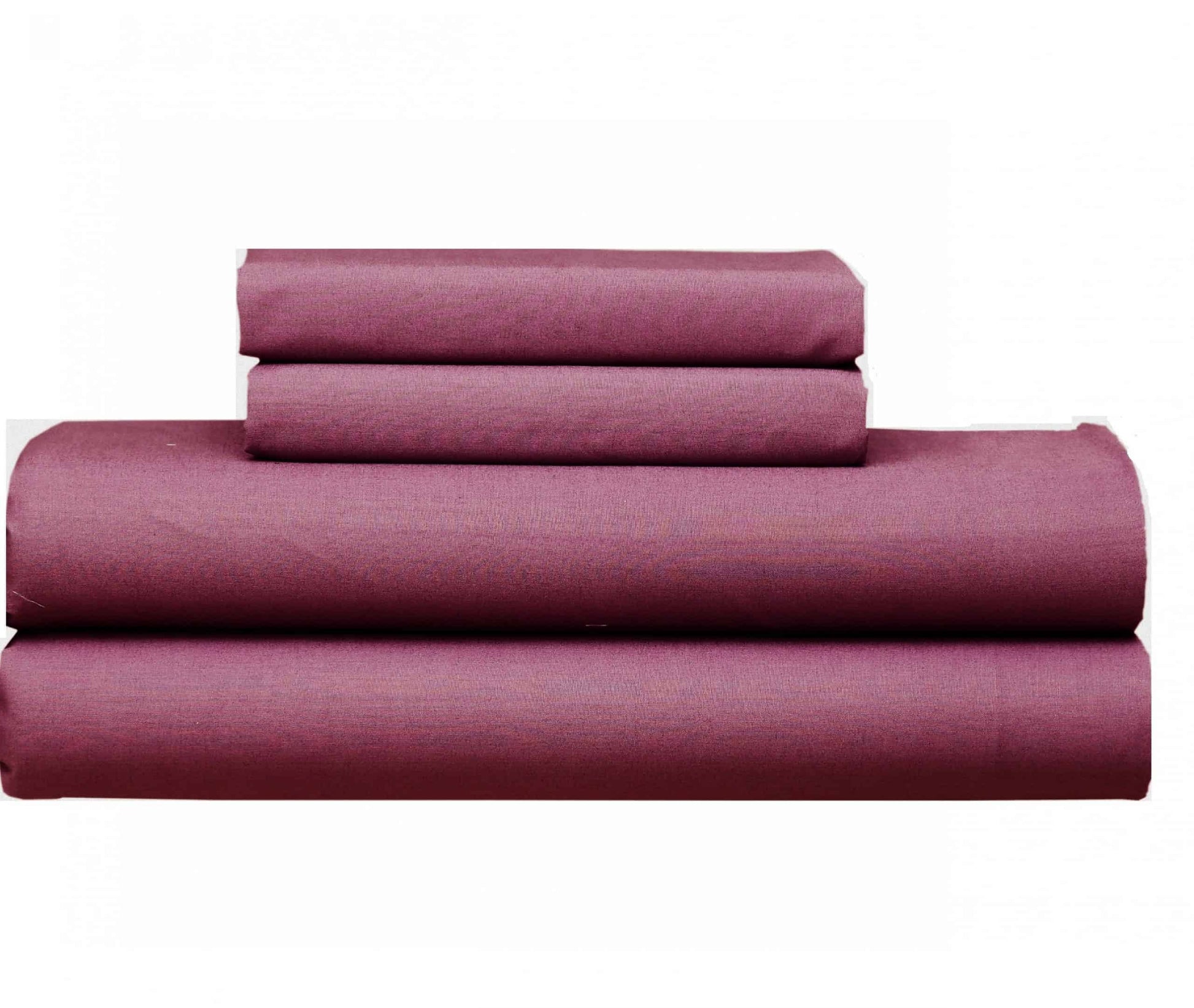 Fitted Sheet with Pillow Covers | Purple