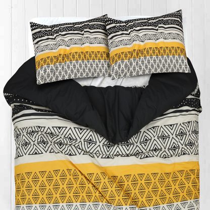 100% Cotton Quilt Cover with Extra Standard Pillow Covers | Jasper